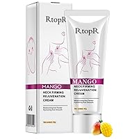 Ofanyia Neck Firming Rejuvenation Cream Face Neck Cream Hydrating Tightening Lifting Sagging Skin Anti Wrinkles Anti Aging Moisturizer for Neck and Décolleté