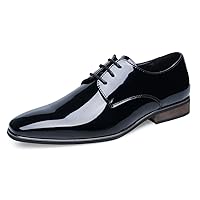 Mens Oxfords Formal Dress Tuxedo Derby Shoes Casual Wedding Fashion Walking Shoes for Men