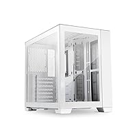 Lian-Li O11 Dynamic Mini ATX Mini-Tower Case, Snow White