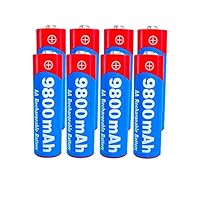 Rechargeable Batteries 9800Mah Rechargeable Battery Aa Aaa1.5 V Rechargeable New 1.5V Alkaline. 1.5 V 8Pcs