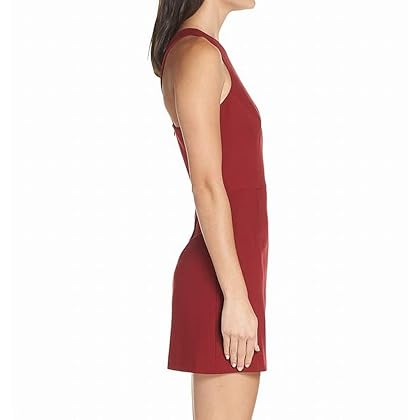 French Connection Women's Whisper Light Stretch Solid Mini Dress