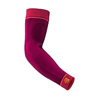 Sports Compression Arm Sleeves - Gradient Compression Improves Oxygen/Blood Circulation - 1 Pair