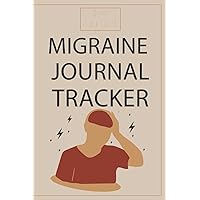 Migraine Journal Tracker: A Headache Log Book And Diary To Record Pain Symptoms Causes And Treatment For Women And Men
