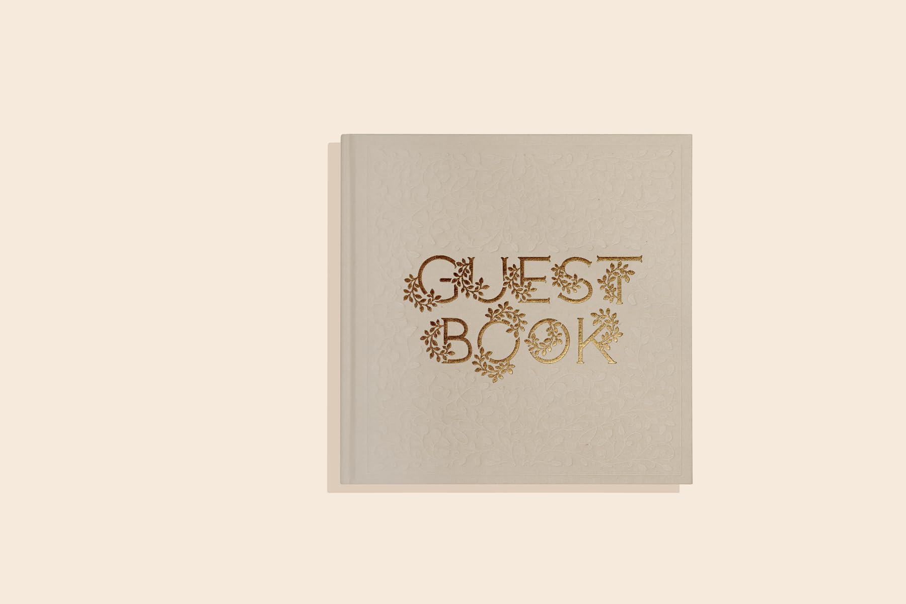 Wedding Guest Book: An Heirloom-Quality Guest Book with Foil Accents and Hand-Drawn Illustrations