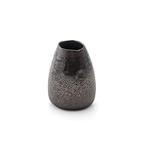 Marui Pottery MR-11-7317 Shigaraki Ware Hephimon Flower Vase, Small, 4.9 inches (12.5 cm), Tree Nuts, Kinka Pottery