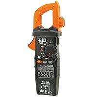 Klein Tools CL700 Auto Ranging Digital Clamp Meter, TRMS 600Amp, AC/DC Volts, Current, LoZ, Continuity, Frequency, NCVT, Temp, More, 1000V