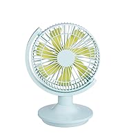 Mini Desk Fan Battery Operated, Ultra Quiet 3-Speed Portable Fan, 2000mAh USB RechargeableHand-held Fan for Home Office Buggy Outdoor Camping