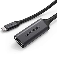 USB C to HDMI Adapter 4K@60Hz Cable Type C to HDMI Adapter [Thunderbolt 3 Compatible],for MacBook Pro, Air, iPad Pro, Pixelbook, XPS, Galaxy, and More