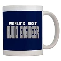 World's best Audio Engineer Mechanic Font Mug 11 ounces ceramic