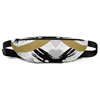 Large Waist Bag-Fanny Pack For Women And Man-Crossbody Belt Bag With Adjustable Strap For Travel Running Hiking Walking Workout Gifts for Enjoy Sports Festival Casual Hands-Free Wallets Phone Bag