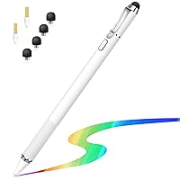 Stylus for iPad with Palm Rejection, MEKO Active Pencil Compatible with (2018-2020) Apple iPad Pro (11/12.9 Inch),iPad 6th/7th/8th Gen/Mini 5th Gen/Air 3rd/4th Gen for Precise Writing/Drawing (White)