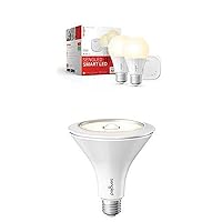 Sengled Smart LED Soft White Starter Kit + Smart PAR38 Outdoor Floodlight