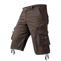 Men's Cargo Shorts Summer Army Military Loose Tactical Joggers Shorts Men Work Casual Short Pants