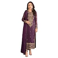 Pakistani Salwar Kameez Ready to wear Designer dress Asim Jofa/Meerub - Purple