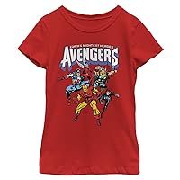 Marvel Girl's Avengers Heroes T-Shirt