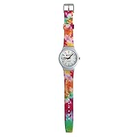 Prestige Medical Tie Dye Scrub Watch, White Case with Tie Dye Pastel Band (Model: 1967-TPS)