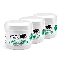 JointEase Soothing Cream 3 Pack (Three 4 oz Jars) with Arnica, Tea Tree, Eucalyptus, Peppermint and Rosemary