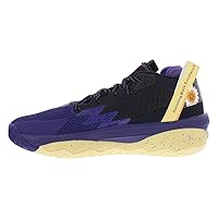 adidas Dame 8 Unisex Shoes Size 16, Color: Purple/Yellow,17.5 Women/16 Men