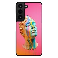 Face Art Samsung S22 Phone Case - Amazing Present - Gadget Accessory for Art Lover Multicolor