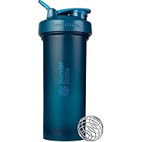 Classic V2 Shaker Bottle Perfect for Protein Shakes and Pre Workout, 45-Ounce, Ocean Blue