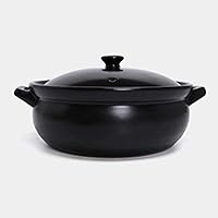 Kitchen Pot Stew Pot Casserole Dishes with Lids Casserole Pot - Household Ceramic Hot Pot Soup Casserole Large Soup Pot High Temperature Stew Pot (Size : 6.0L) (Size : 3.5L)