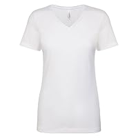 Next Level Women's 1X1 Baby Ideal V-Neck T-Shirt