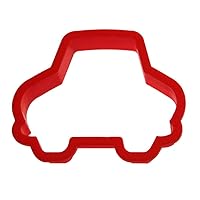 CookieCutterCom Brand Car Front or Back Cookie Cutter 4.25 inch – 3d Printed Plastic – USA Made