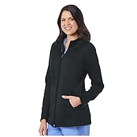 Maevn Blaze Women's Warm-up Bonded Fleece Scrub Jacket