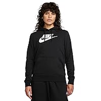 Nike womens Sportswear Club Logo Pullover Hoodie