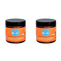 Curls Passion Fruit Control Paste - For Edges and Frizzy Hair - For All Types - 4 Fl Oz (Pack of 2)