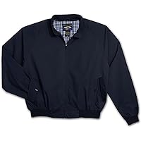 Regular and Big and Tall Classic Barracuda Lightweight Casual Jacket in Navy or Tan to 10X Big and 6X Tall