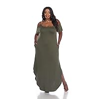 Women's Plus Size Lexi Maxi Dress Olive