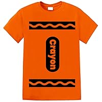 Crayon Tshirt Halloween Costume for Men Women Adult Size | Funny Cool Shirt idea | Graphic tee