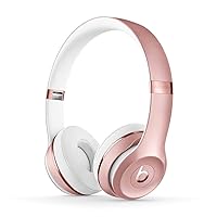 Solo3 Wireless On-Ear Headphones - Apple W1 Headphone Chip, Class 1 Bluetooth, 40 Hours of Listening Time, Built-in Microphone - Rose Gold