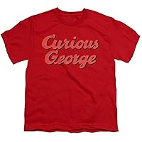 Curious George Logo Unisex Youth T Shirt