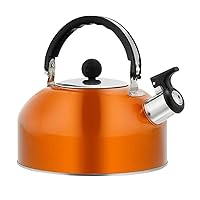 Stovetop Kettles, Stainless Steel Whistling Kettle with Traditional Retro Spout Tea Kettle Stovetop 3L