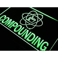 ADVPRO Compounding Pharmacy Shop LED Neon Sign Green 24 x 16 Inches st4s64-j720-g