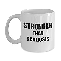 Scoliosis Mug Awareness Survivor Gift Idea For Hope Cure Inspiration Coffee Tea Cup