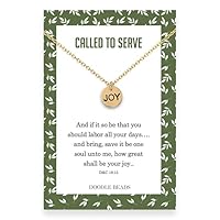 Called To Serve LDS Missionary Joy Necklace