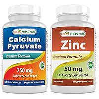 Calcium Pyruvate Powder 8 OZ & Zinc Gluconate 50mg