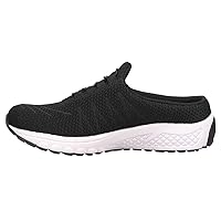 Propet Womens Tour Slip On Mule Sneakers Shoes Casual - Black