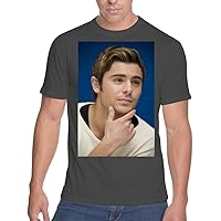 Middle of the Road Zac Efron - Men's Soft & Comfortable T-Shirt SFI #G562839