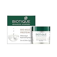 Biot.-ique Milk Protein Instant Glow Brightening Face Pack For All Skin Types, 50gm