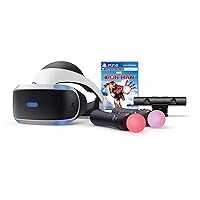 PlayStation VR Marvel's Iron Man VR Bundle, Compatible with PS4 & PS5: VR Headset, Camera, Move Motion Controllers (Renewed)