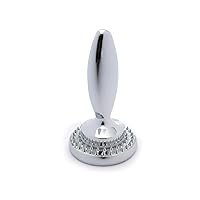 Household Essentials Small Meat Tenderizer Tool | Dishwasher Safe Chrome Plated Zinc, Silver