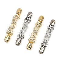 5pcs Antique Shawl Clip Cardigan Clips Sweater Collar Clips Clothes Clip For Women