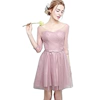 Lady Short Dress Bridesmaid Cameo Cocktail Dress 4 Style