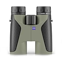 ZEISS Terra ED Binoculars 8x42 Waterproof, and Fast Focusing with Coated Glass for Optimal Clarity in All Weather Conditions for Bird Watching, Hunting, Sightseeing, Black-Green (Black-Green)