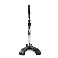 Tanner Heavy: Professional Quality Batting Tee | Premium Baseball Softball Slow Pitch Hitting Tee with Weighted “Claw” Base for Ultimate Stability on Uneven Surfaces | Adjusts from 26-43