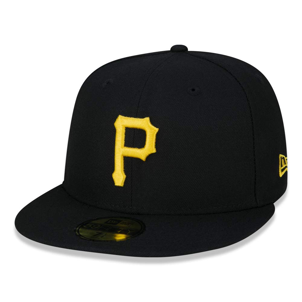 Black  Gold Fitted Hats
